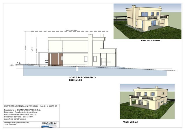 Agua Village bei San Bernardino, neues Objekt in Planung